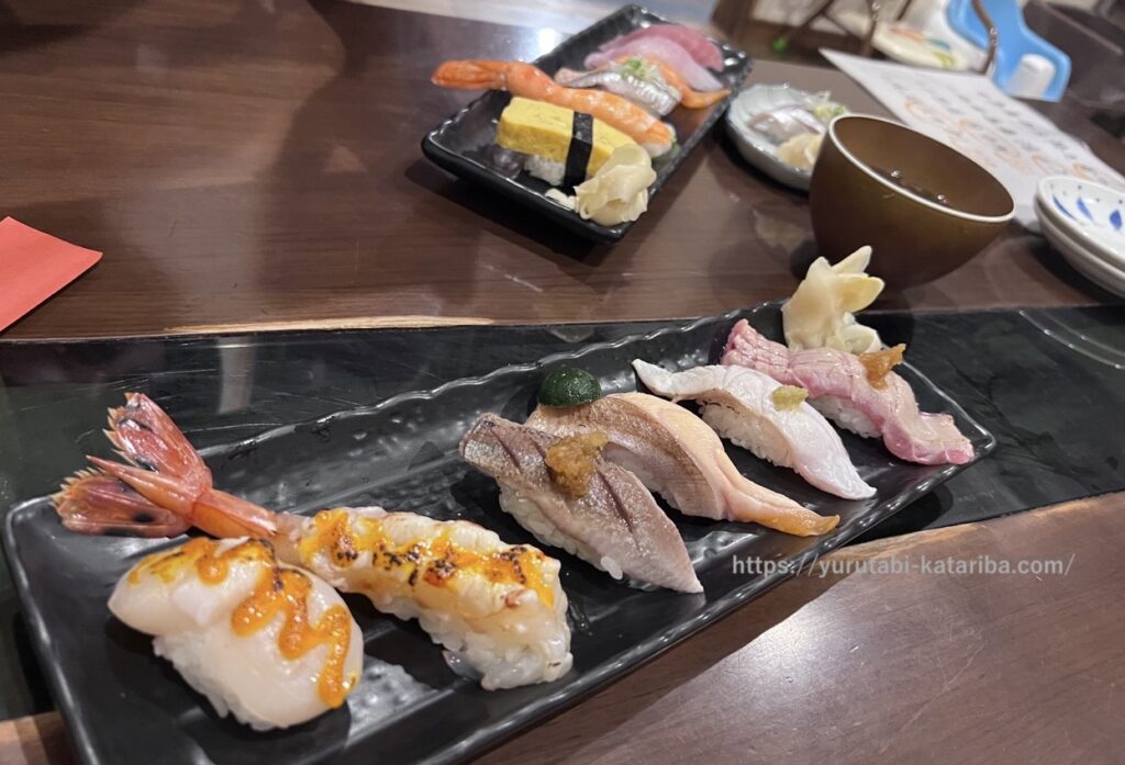 石垣島一コスパ良くて美味しい寿司屋、喫茶海の花を紹介します。詳しくは個別記事のリンクからご覧ください。