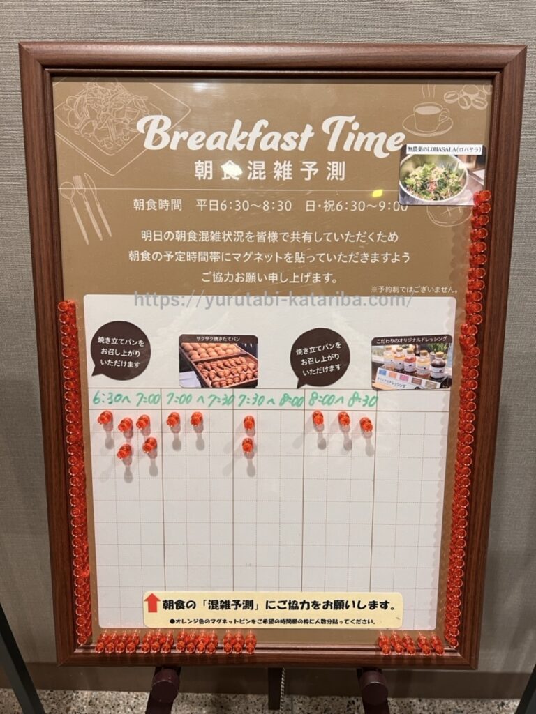 スーパーホテル美田園・仙台エアポート,朝食